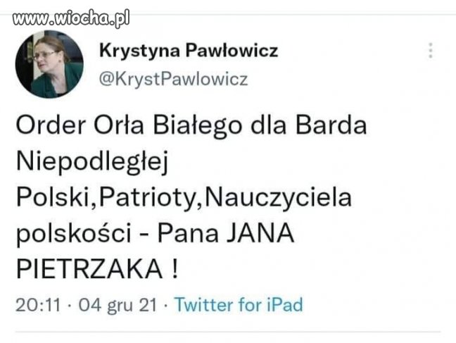Krycha chyba na coś liczy