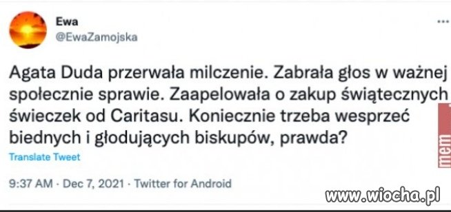 Chcieliście to się odezwała 