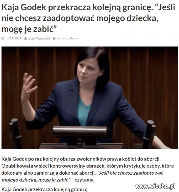 Uwaga Kaja atakuje
