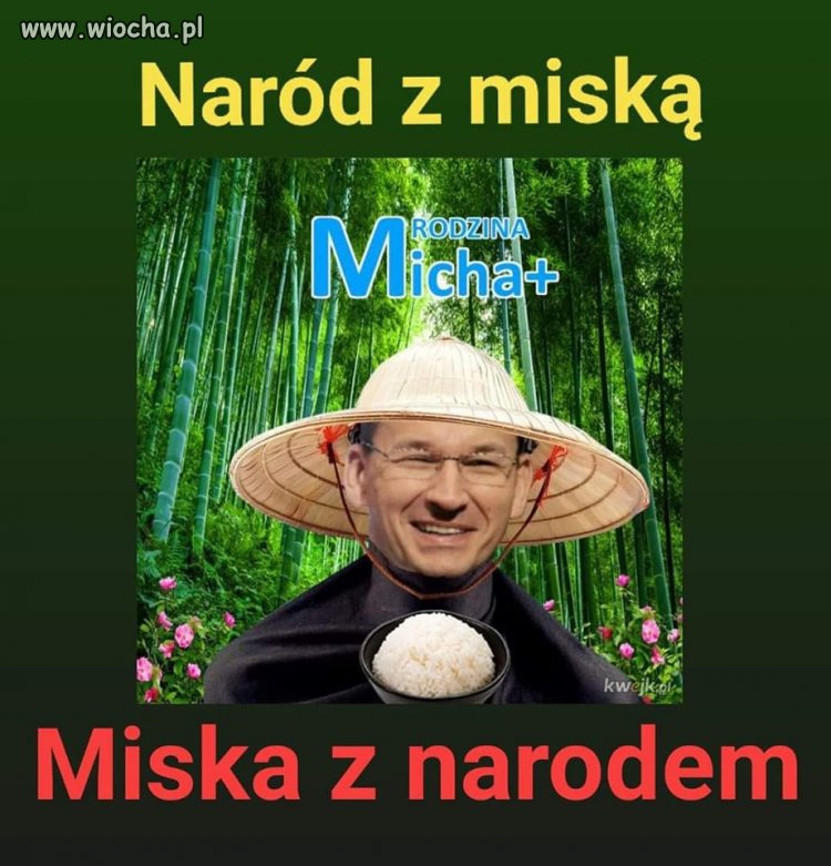 Naród z miską