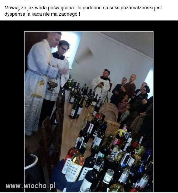 Może jednak wpuszczę tego księdza na chwilę