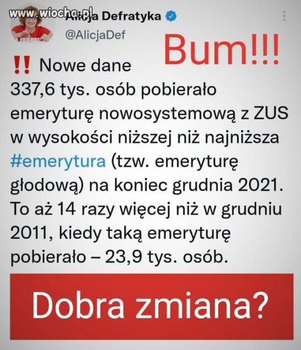 Nowy wał w praktyce