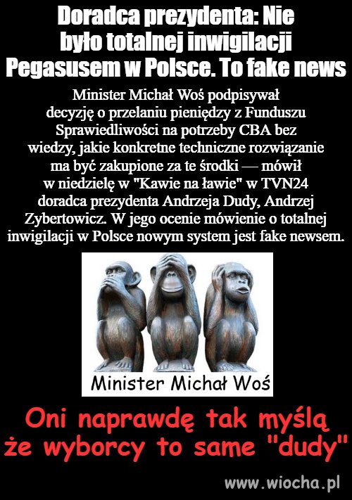 Oni naprawdę mają ludzi za 'dudę'