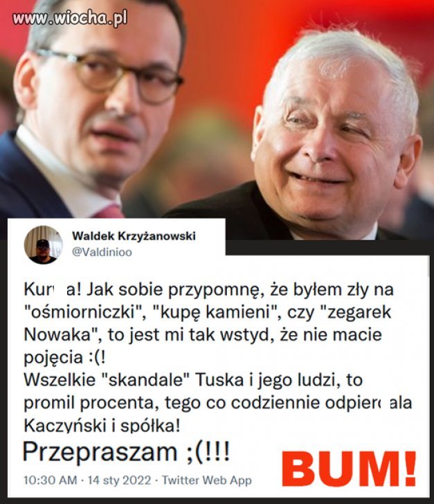 Szczere przeprosiny