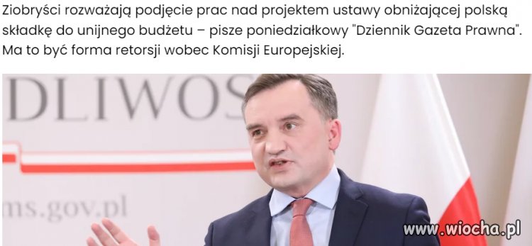 Z takimi ludźmi to na normalne stosunki z UE