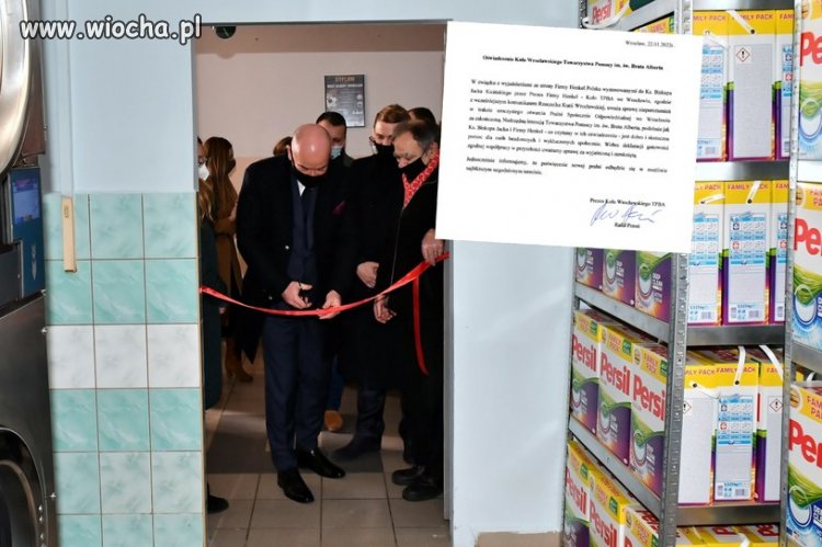Bezbożna pralnia jednak poświęcona