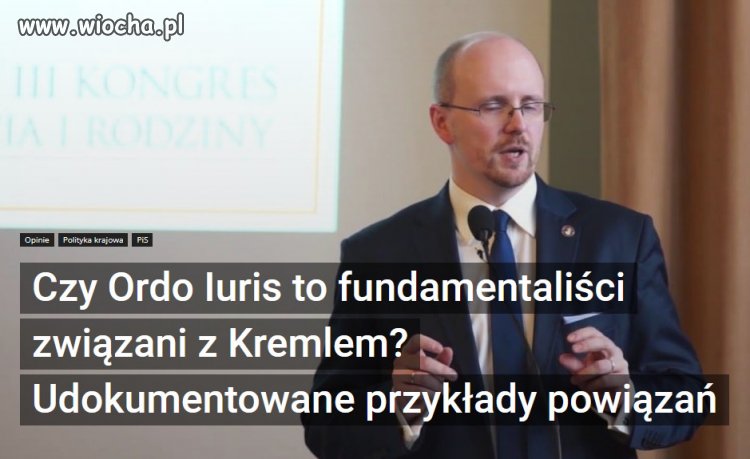 Polacy mają prawo wiedzieć wszystko na temat Ordo Iuris