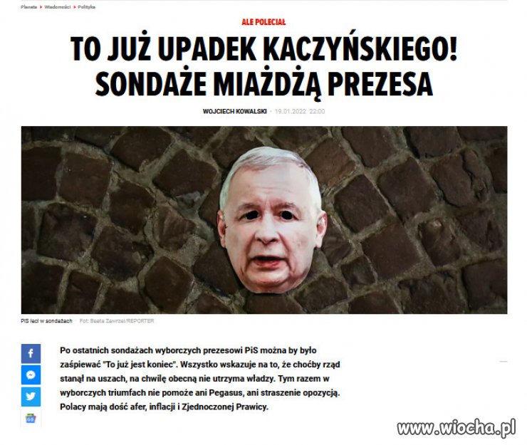 Sondażowy kryzys PiS.  Huknęło aż miło!   