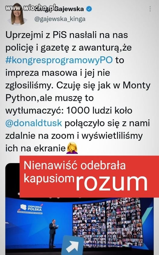Głupota Pisowców poraża