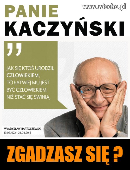 Jak widać nie zawsze 