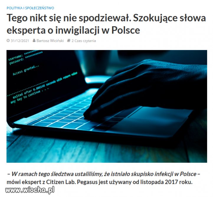 Skupisko infekcji w Polsce...