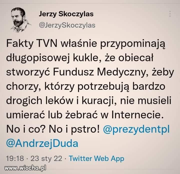 Wiele obiecał. 