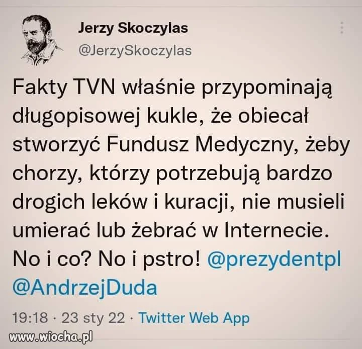 Wiele obiecał. 
