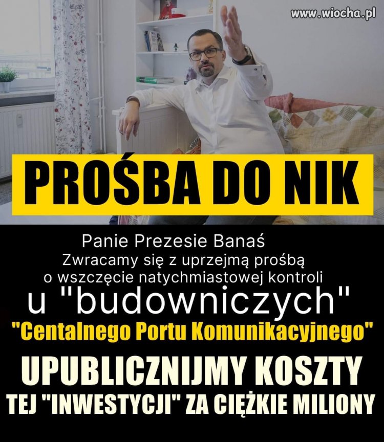 Prośba do NIK
