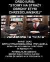 Wszystkie sekty sa podobne, hipokryzja to ich drugie imie!