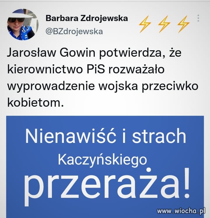 Nienawiść przeraża 