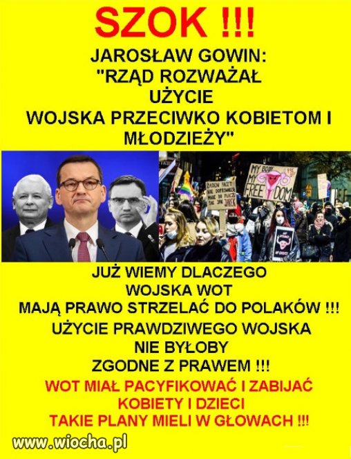 Gowin pokazuje prawdziwe oblicze PiSu...