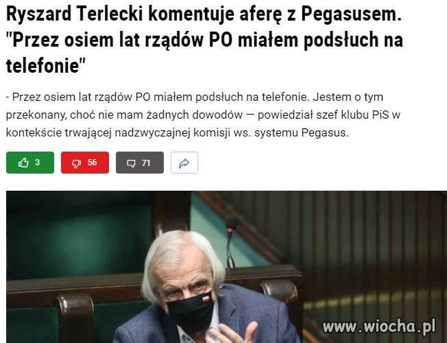 Odstawiłby wreszcie ten budapren