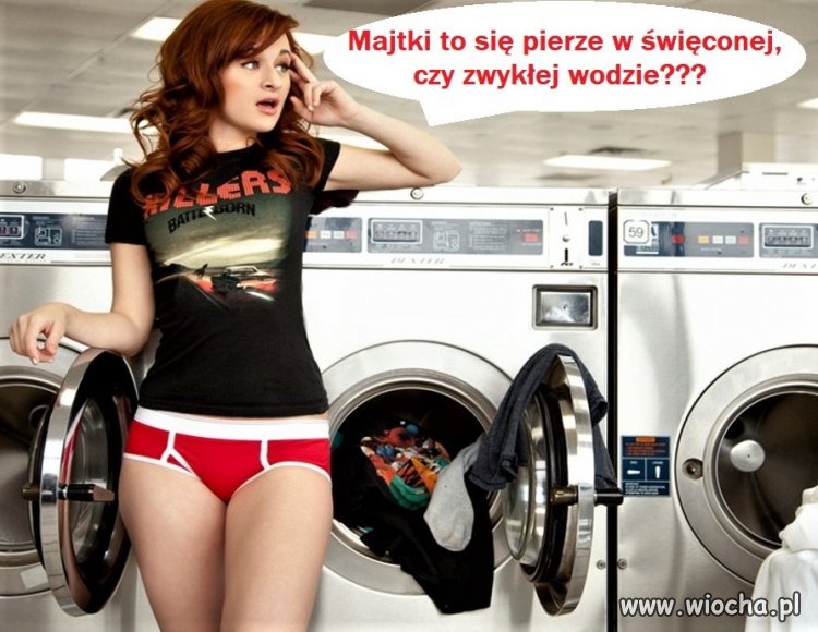Pralnia niepoświęcona przez biskupa!