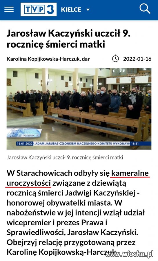 Kameralne uroczystości...
