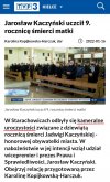 Kameralne uroczystości...