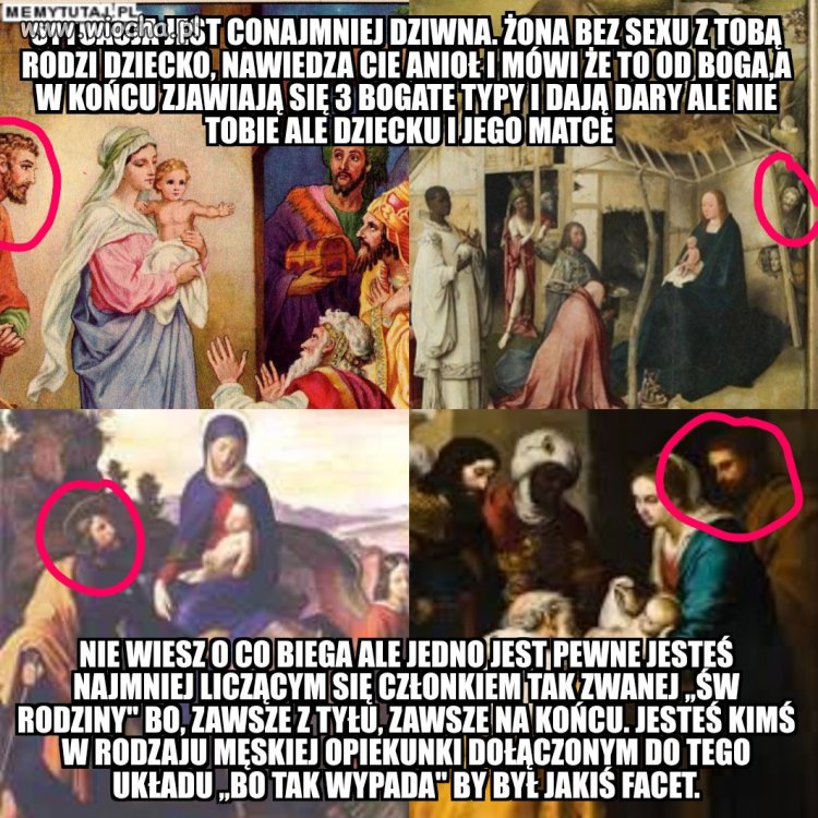 Tak zwana święta rodzina widziana męskim okiem