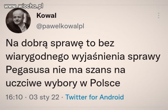 Niestety ale ma racje