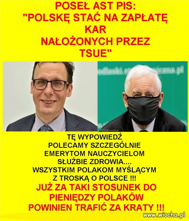 Oczywiście kosztem ciężko pracujących Polaków ...
