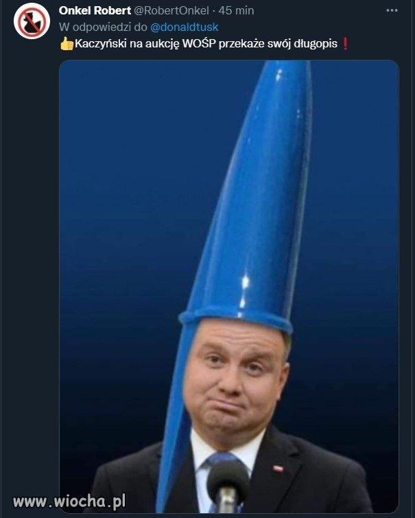 W odpowiedzi na oferowaną hulajnogę Tuska