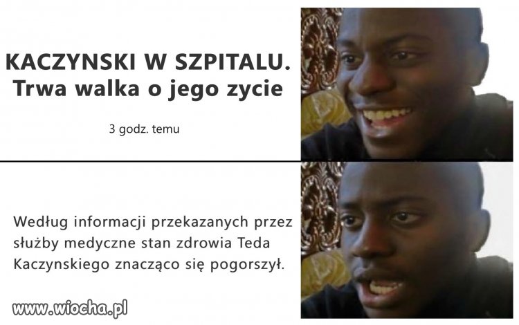 Niby człowiek wiedział, że mem, a jednak miał nadzieję