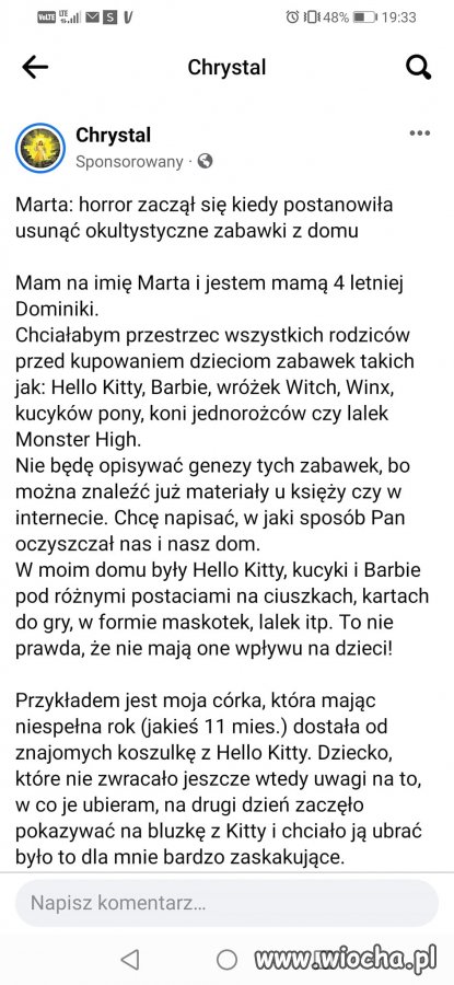 Historia opętania vol 1
