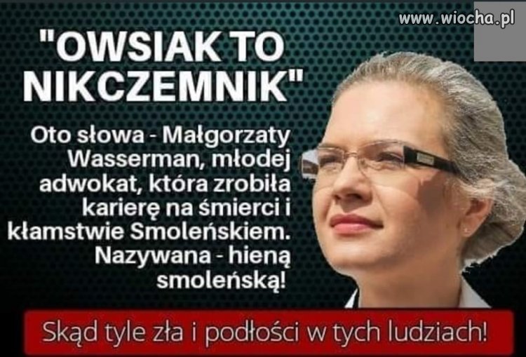 Podłe babsko ...