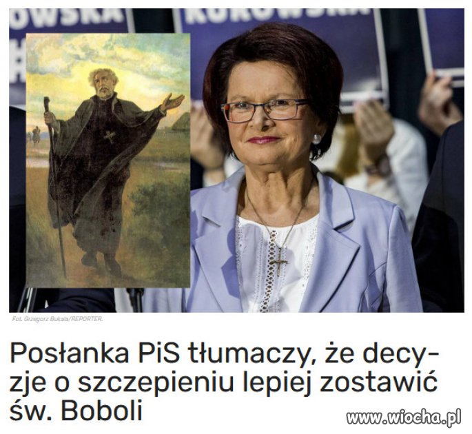 Bądźcie spokojni. Bobola czuwa...