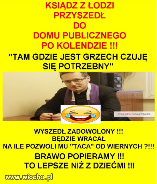 Przyszedł z przyzwyczajenia...