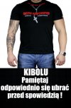 Napis na klacie wymiata