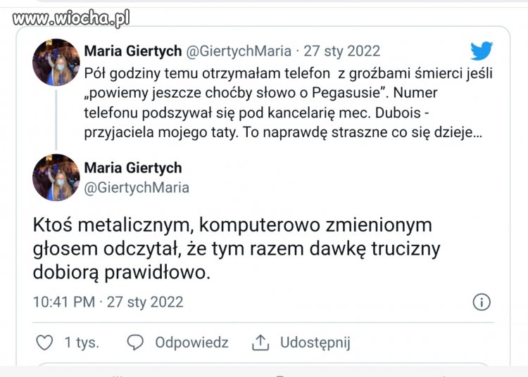 Wrzucam to tylko dlatego, że...