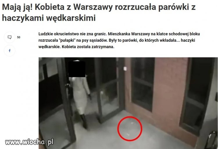 Dama z parówkami...