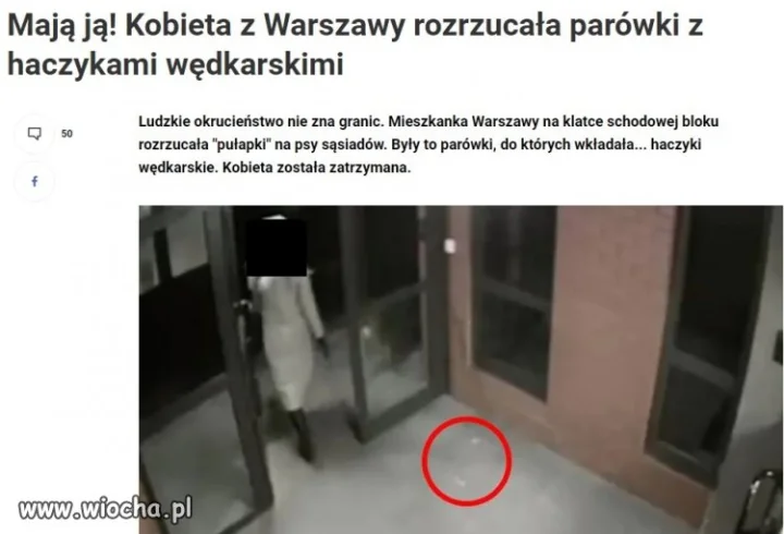 Dama z parówkami...
