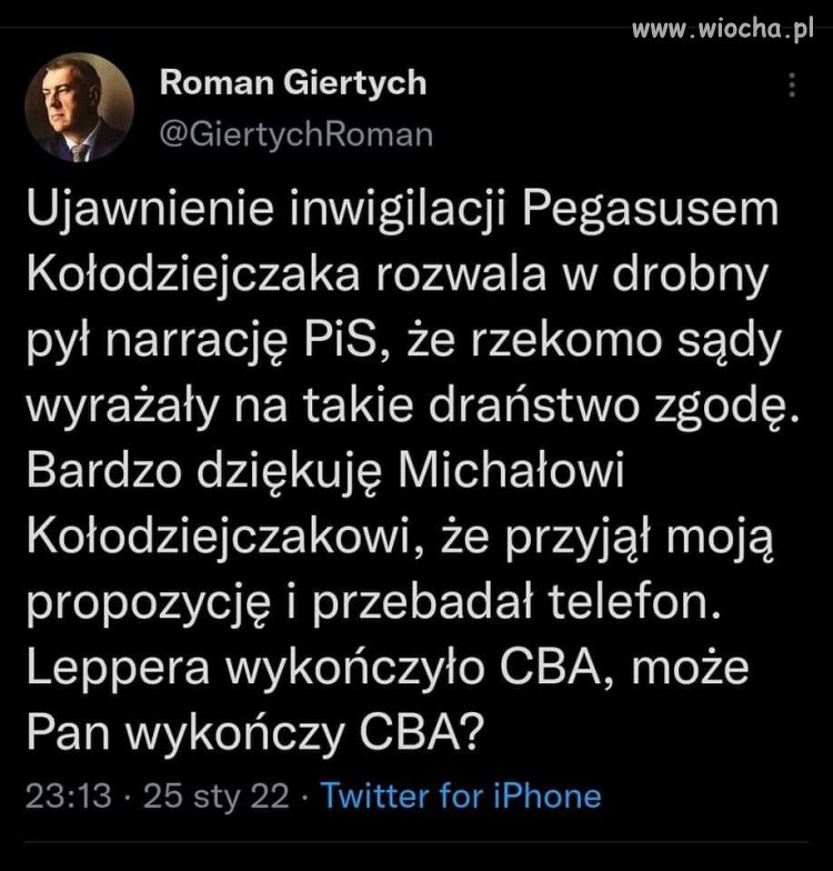 Boją się rolników 