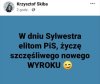 A ja dodam tak po katolicku, jak ks. prof. Staniek papieżowi - Oby jak najszybciej wynieśli się do Domu Ojca.
