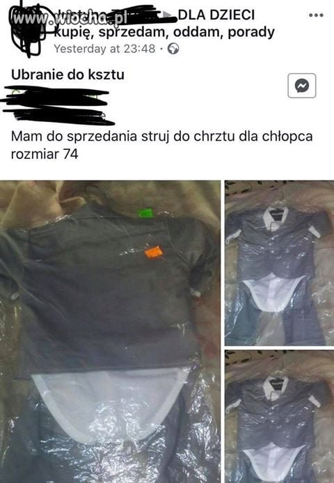 Ubranie do ksztu