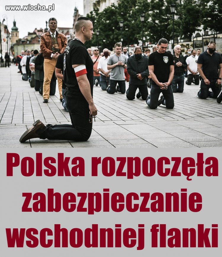 Polska rozpoczęła zabezpieczanie wschodniej flankę