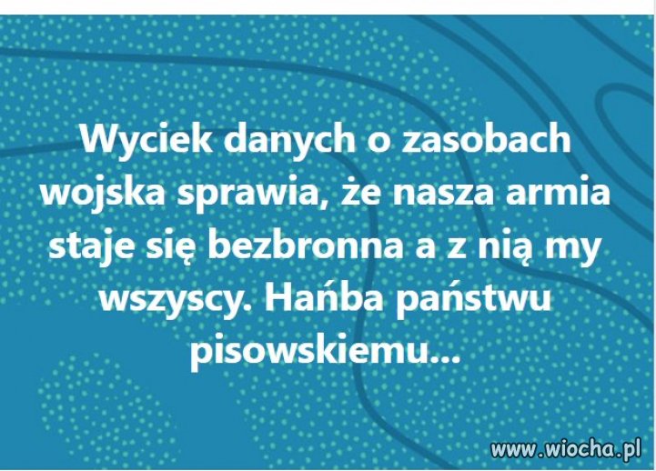 Co by tu jeszcze spieprzyć panowie, co by tu ...