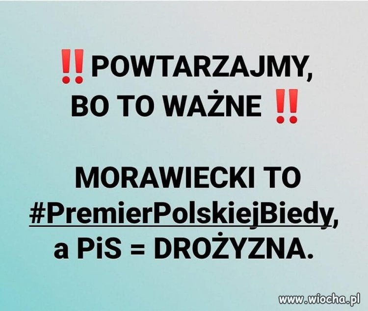 Już za chwilę nie trzeba będzie powtarzać ...