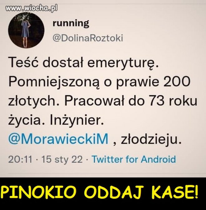 Pinokio ty złodzieju