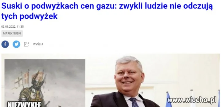Znów błysnął intelektem