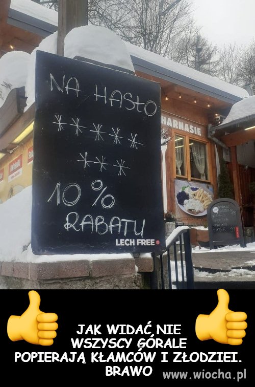 W całej Polsce jedno hasło 