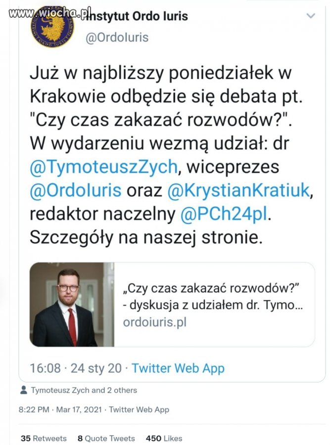 Ten typiarz właśnie się rozwodzi