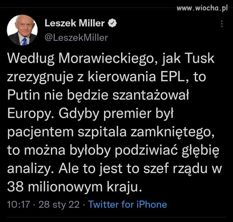 Według Morawieckiego ...