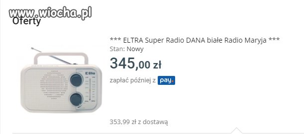 Rydzykowa okazja